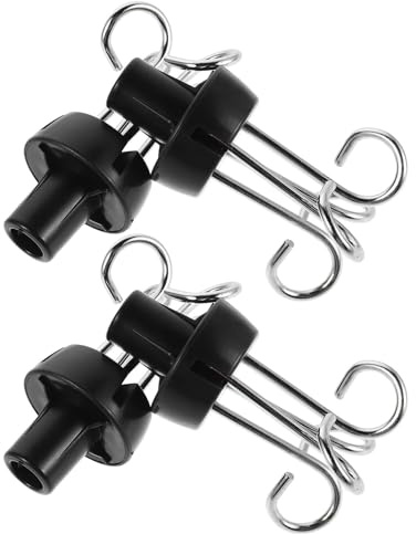 HAKIDZEL 4pcs Telescopic Iv Stand Removable Iv Hook for Bag Portable Hangers Compatible Pole Rack Infusion Stand Parts for Hospital Use