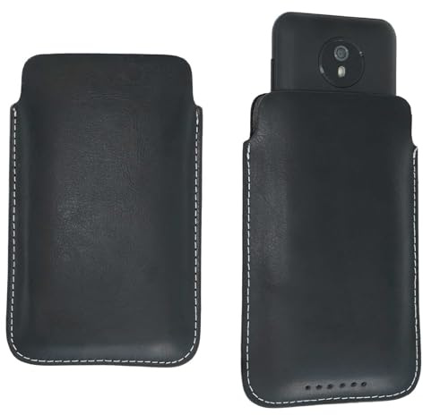 caseroxx Blood Glucose Meter Case for Omnipod 5 Made of Faux Leather in Black – Special Protective case for Blood Glucose Meters