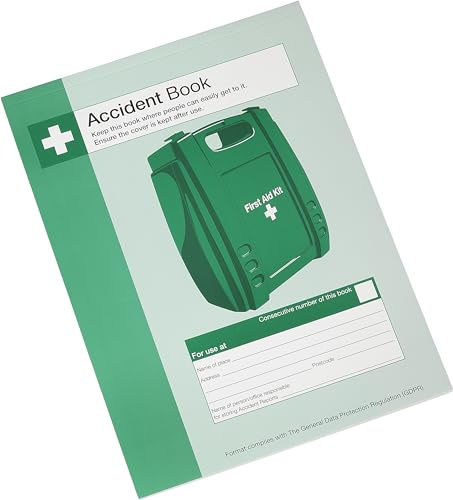 Safety First Aid Group Accident Book A4
