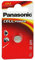 PANASONIC Lot de 1 Piles Bouton Puissance LR44 (L1154) - Alcaline Manganèse 1,5 V