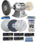 Draper 6 250W Bench Grinder Polisher with Pro-Max 6 Metal Polishing Kit