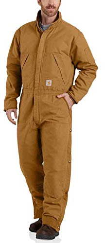 Loose Fit Washed Duck Insulated Coverall