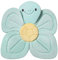 Nuby - Cuscino da bagno a forma di tartaruga per bambini - Morbido cuscino da bagno - Per vasca da bagno o lavandino - Con imbottitura pieghevole - Blu - 0-6 mesi