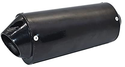 TUHBCX Motorräder Auspuffanlage FÜR Kawasaki 32mm 38mm Motorrad Auspuffrohr Für 125cc 150cc 160cc Dirt Pit Bike Schalldämpfer(1 UK)