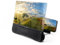 InnovaGoods® Projecteur Mobile Amplificateur 12 », Haut-Parleur Bluetooth 5,1-3mW, Projecteur avec câble USB-C, Projecteur Portable, Pliable, Écran de Projection avec autonomie 150-180 Min Approx.