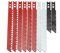 Set di 10 lame per sega per seghetto alternativo Black and Decker, in metallo, plastica, legno
