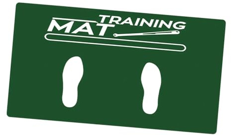 Baseball slagmatta baseball slagmatta slagmatta övningsutrustning för vänner softboll bärbar träning (grön)
