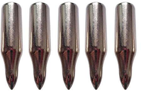 SHARROW 24 Stück 8mm Bogenschießen Jagd Pfeil Tipps Jagdspitzen Pfeilspitze Edelstahl Pfeilköpfe Broadhead für Holzpfeile und Bambuspfeile