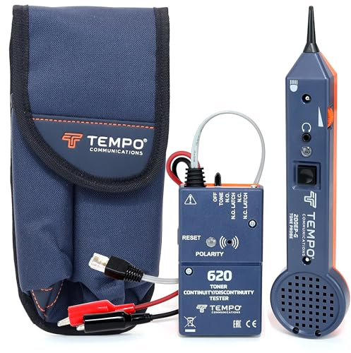 TEMPO 620K-G Security and Alarm Tone and Probe Kit, Professional Wire and Cable Tracer, Test Alarm Circuits (US Quality Control)