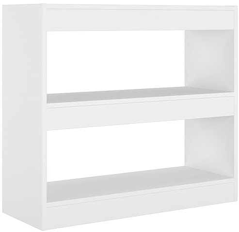 vidaXL Estantería/Divisor de Espacios Blanco 80x30x72 cm