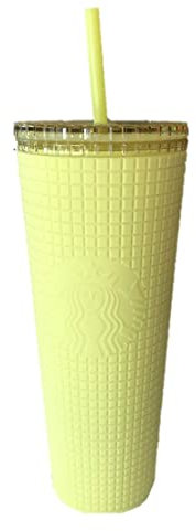 Starbucks Venti Becher mit weicher Haptik, 680 ml, Gelb
