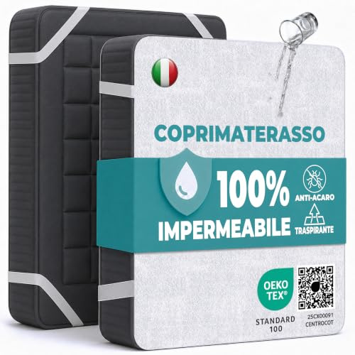 Matratzenschoner 90 x 190 cm wasserdichte Matratzenauflage aus Baumwolle Nässeschutz Inkontinenzunterlage Matratzenbezüg Atmungsaktive Anti-Allergie und Anti Milben für Bett und Matratze Waschbar