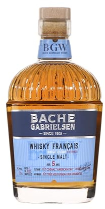 Whisky - Single Malt Whisky - Origine : France/Poitou-Charentes - 5 ans d'âge - Notes de Poire, Mirabelle & Miel - A servir en cocktail ou en digestif - 41% Alcool - 70cl