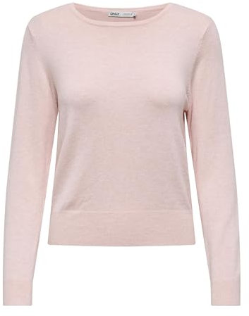 ONLY Onlvenice Life Ls Oneck Pullover Nca KNT Pull en Tricot, Potpourri, M Femme