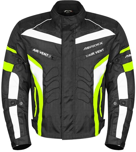 ASPIDEX Motorradjacke Herren Cordura-Rennjacken Amoured Schutzjacke für Motorrad