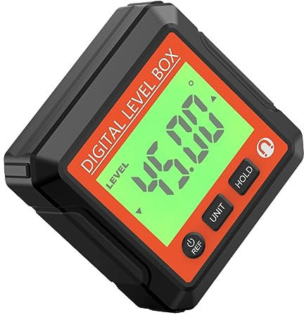 TOPPERFUN Strumento Di Misurazione Dellangolo Goniometro Digitale Inclinometro Livella A Batteria Edilizia