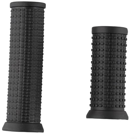 Entgoinggo Poignées de guidon de vélo en caoutchouc TPR, 22,2 mm