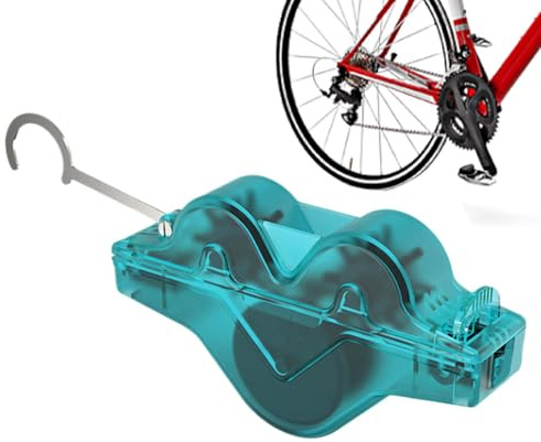 Fahrradkettenreiniger, professionelle Motorrad-Waschmaschinen-Reinigungswerkzeuge, kreatives Reitwartungszubehör, ideal für Stadt-, und Faltzyklen, effektive Kettenwiederherstellung