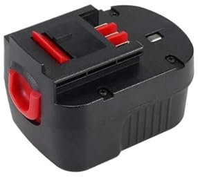 14.4V 6.0Ah Ni-MH Replacement Battery Compatible with Black & Decker A1712, FS120B, HPB12, A12-XJ Tools, High Capacity Cordless Power Tool Battery(14.4V 4000mah)