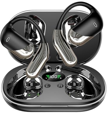 SANOTO Ki Übersetzer Kopfhörer Echtzeit 144 Sprachen Translator Earbuds, Übersetzungskopfhörer, Open Ear Kopfhörer Bluetooth für Reise, Studien, Geschäfts