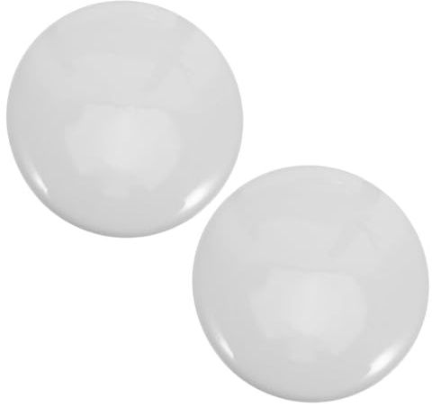 LABRIMP 2 Piezas Tapón de Lavabo de Cerámica con Junta de Sellado Tapón de Desagüe para Fregaderos de Baño y Cocina Cierre Hermético y Resistente Fugas Compatible Mayoría de Lavabos