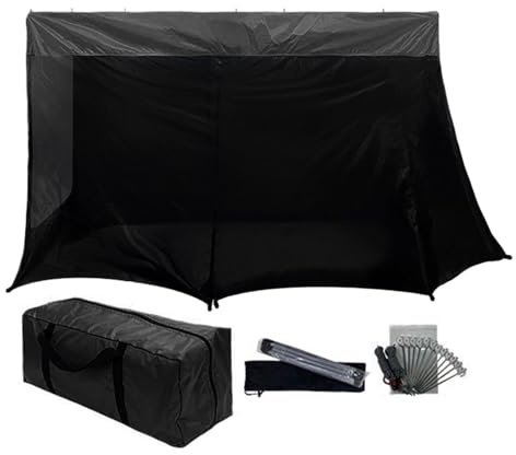 Yhsioaklo Auto-Campingzelt, UV-Schutz, wasserdicht, 326 x 190 x 190 cm, winddichtes Heckklappenzelt für SUV, für Fahrzeug, Wandern, Reisen, Angeln, Outdoor-Aktivitäten