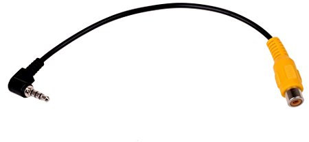 Cocar Cavo adattatore da 2,5 mm, da RCA a AUX per GPS, tablet, fotocamera