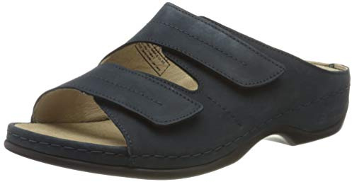 Berkemann 1002 Mujer Mules, Azul (Blau 353), 37 EU
