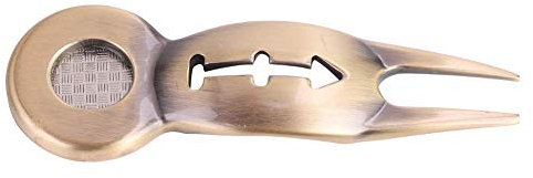 Dwawoo Divot Werkzeug, 3 In 1 Pitchgabel Divot Reparatur Neigungs Gabel Aluminiumlegierung Grünes Reparatur Werkzeug Mit Kugel Pitchgabel