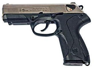 Pistola SCACCIACANI, A Salve, Bruni P4 Cal 8 NIKEL (BR-2600N)