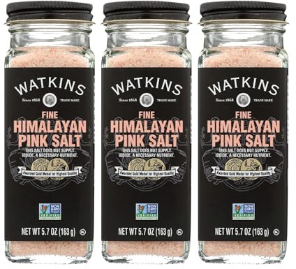 Watkins Fine Himalayan Pink Salt, 5.7 Ounce,(Pack of 3)