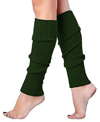 Taigood Damen Beinwärmer Stulpen Legwarmers gestrickte Strümpfe 80er Jahre 1980er Jahre