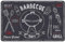 d-c-fix manteles individuales Rio Parilla pizarra - lavables antimanchas plastico PVC - tapetes para mesa salvamanteles bajoplatos mantelitos - 29 cm x 44 cm rectangular
