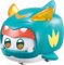 Super Wings Super Tino Pet 2 inch, mit schaltbarem Gesichtsausdruck, mit Blitzeffekt, tragbar, Jungen und Mädchen Spielzeug für 3 4 5 6 7 8 Jahre alt, grün
