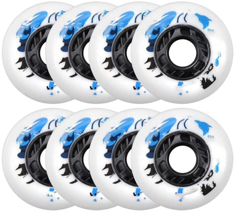 Skateboard-Räder, 85A, Inline-Skate-Ersatzräder, Rollschuh-Räder für den Innenbereich, verschleißfeste Bürste, Straßenbremsrad, 72 mm, 76 mm