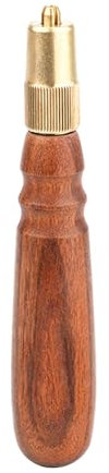 Manico per lima in legno con colletto in metallo, 15 2 cm, manico medio in legno, lima artigianale, lucidatura, strumento manuale