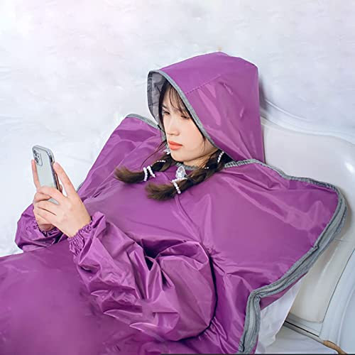 Far Infrared Sauna Heating Blanket, Safety-water Proof Steam Blanket, Fat Burning Sauna Blanket for Spa Detox Romote Control Heating Blanket For Home Body Shaper