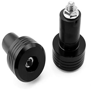 YBFYTUSE Lenkerendstopfen 1 Paar Motorrad-Lenkerendkappen Für Gleiter Motorrad-Lenker 22 Mm Endkappen Für Lenker Zubehör Griffe