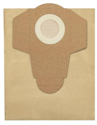 5pcs 20L Wet and Dry Vacuum Bags ，Compatible for Einhell， BT-VC1250S TC-VC 18/20 Li S-Solo for BT-VC 1250S/1250 Paper Dust Collection Bags Garbage Bags