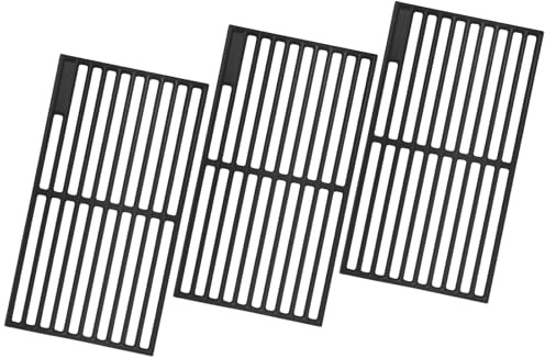 WELL GRILL 41,5 x 23,5 cm Grillrost Gusseisen für Burnhard Big Fred Serie, Taino Platinum, Taino Black, Chicago 4, Tepro 3662 und die meisten Gasgrill, BBQ Grill Rost Ersatzteile, 70,5 x 41,5 cm