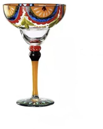 TINGJUNN Bicchiere da Margarita, 270 ml, classico, ideale per margarita refrigerati e cocktail (A)