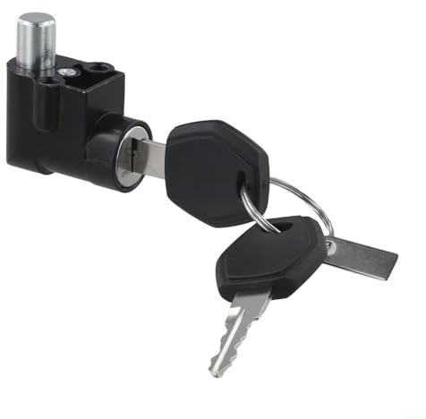 Cerradura de batería y juego de llaves para bicicleta eléctrica, bloqueo de alimentación de metal con opciones de 11 mm y 20 mm, para fundas de batería Hailong 1 y Hailong 2 Ebike, fácil instalación
