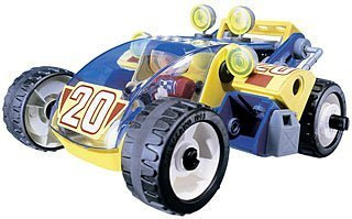 Meccano 51754200 - Rennwagen mit Rückziehmotor