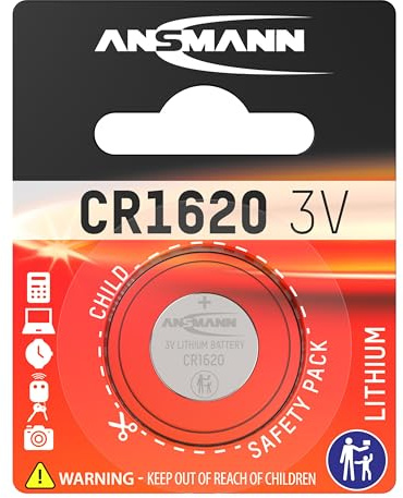 ANSMANN 5020072 Knofpzelle Batterie Lithium CR 1620 - 3V