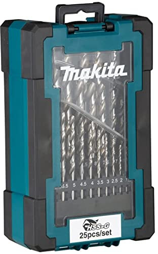 Makita D-67555 Bohrer-Set HSS-G 25-tlg