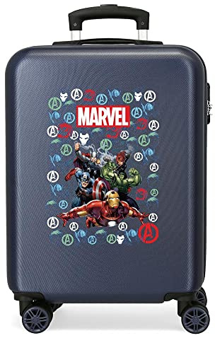 Marvel Avengers Team, Bagagli Per Bambino, Marino, 38x55x20 cms