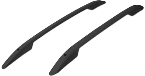 accessorypart Compatibile con Fiat 500 L 2012-2022 (Passo Corto L1/H1) Barre sul Tetto Portapacchi sul Tetto (Modello Adesivo) Nero