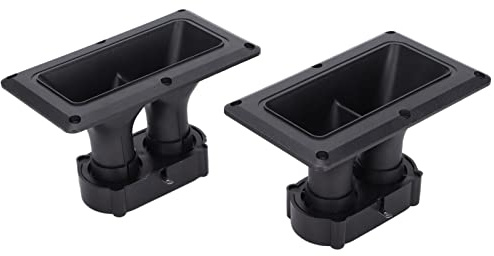 Horn-Hochtöner 75-150 Watt, Piezoelektrisches Lautsprecherhorn Dual Drive Hohe Empfindlichkeit Keramik, 2 Stück