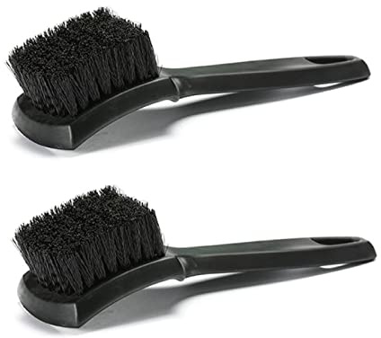 Reifenbürste Felgenbürste Auto Rad Reinigungsbürste Autopflege Duster Brush 2 Stucks Autopflege Entstaubungsbürsten, Rutschfeste Griffe, Auch Als Teppichreinigungs Stoffbürsten, Fußpolsterbürsten