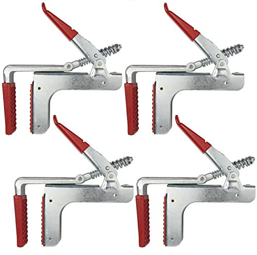 Preiswert & Gut 4er-Set Zwischenwandverschluss 400 daN für Klemmbalken 22–36 mm – robuste Montagestütze aus Stahl zur Ladungs- und Transportsicherung – ideal für Anhänger, LKW & Fahrzeuge